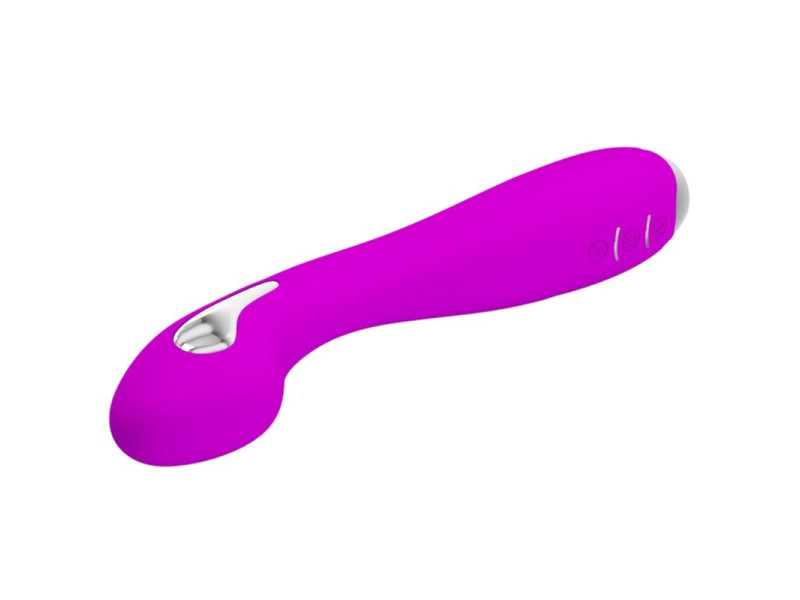 PRETTY LOVE - HECTOR RECHARGEABLE ELECTROSHOCK VIBRATOR WATERPROOF PURPLE