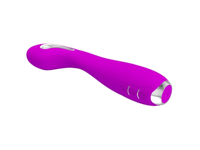 PRETTY LOVE - HECTOR RECHARGEABLE ELECTROSHOCK VIBRATOR WATERPROOF PURPLE