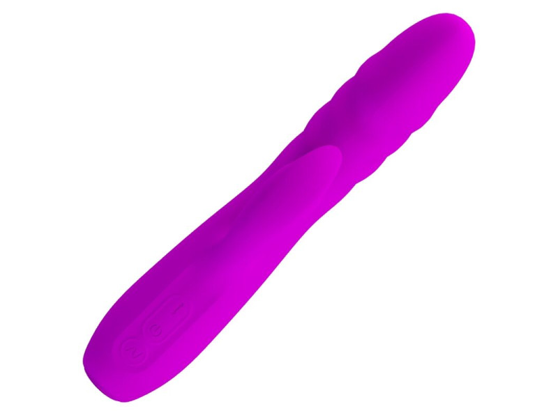 PRETTY LOVE - MELANIE PURPLE RECHARGEABLE RABBIT VIBRATOR