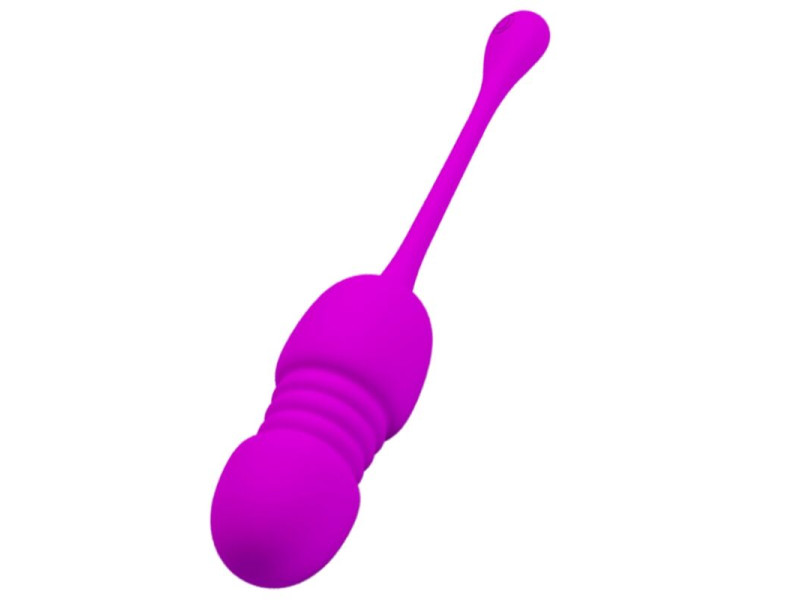 PRETTY LOVE - CALLIE PURPLE RECHARGEABLE VIBRATING EGG