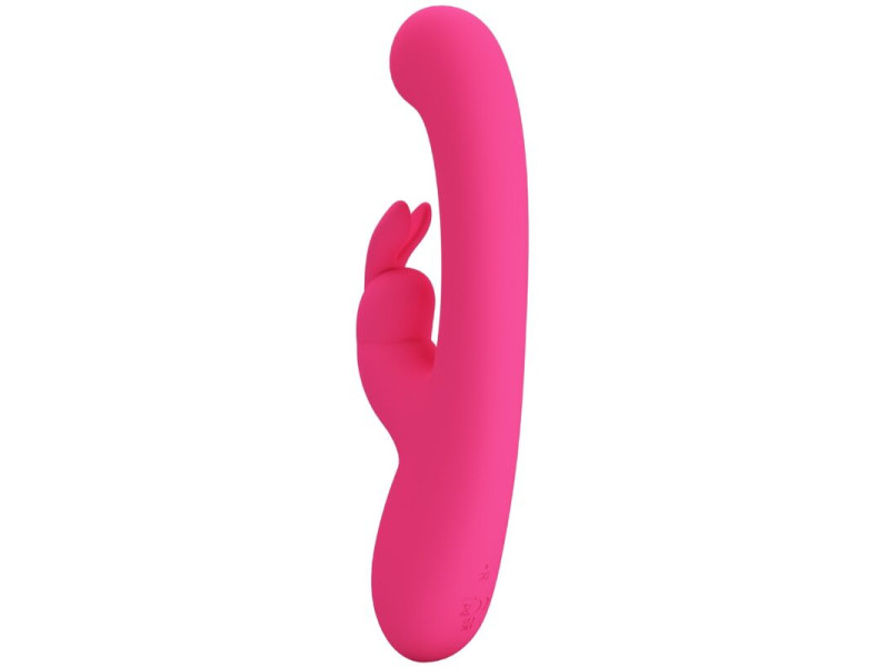 PRETTY LOVE - LAMAR RABBIT VIBRATOR & PINK G-SPOT