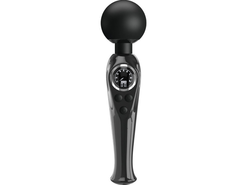 PRETTY LOVE - SKYLER VIBRATOR WAND BLACK