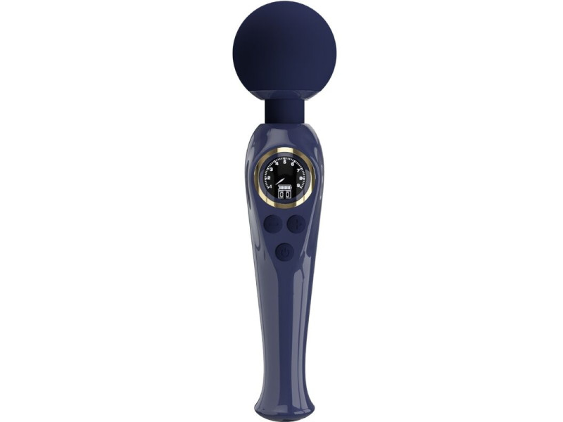 PRETTY LOVE - SKYLER VIBRATOR WAND BLUE