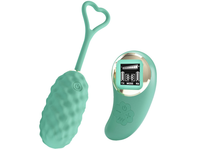 PRETTY LOVE - VIVIAN GREEN REMOTE CONTROL VIBRATING EGG