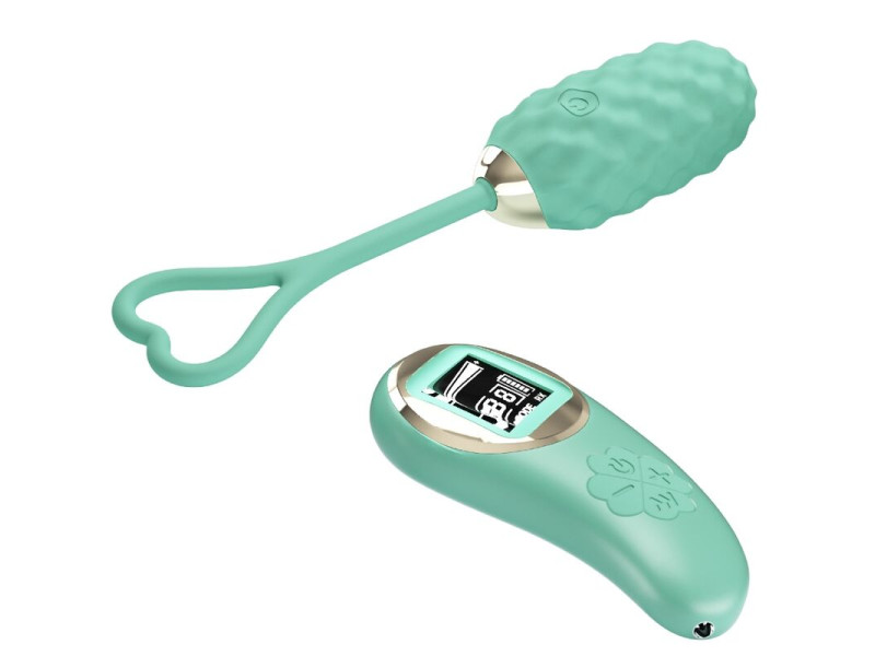 PRETTY LOVE - VIVIAN GREEN REMOTE CONTROL VIBRATING EGG