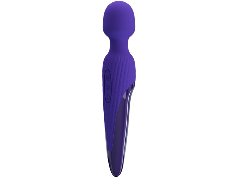 PRETTY LOVE - ANTONY YOUTH WAND VIBRATOR VIOLET HEAT EFFECT