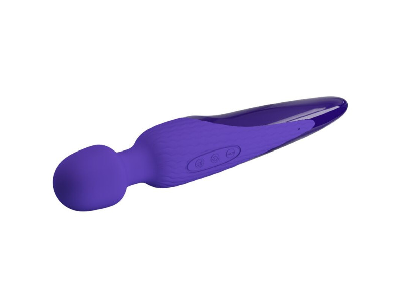 PRETTY LOVE - ANTONY YOUTH WAND VIBRATOR VIOLET HEAT EFFECT