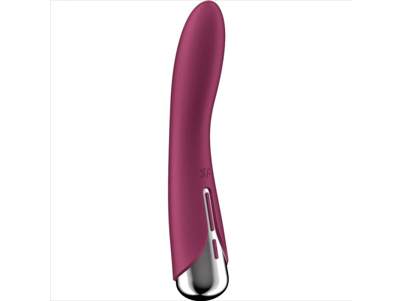 SATISFYER - SPINNING VIBE 1 G-SPOT ROTATOR VIBRATOR RED