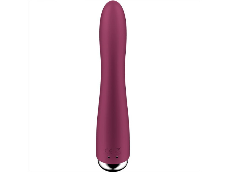 SATISFYER - SPINNING VIBE 1 G-SPOT ROTATOR VIBRATOR RED