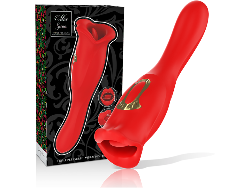 MIA - SIENA TRIPLE PLEASURE VIBRATING + BITING