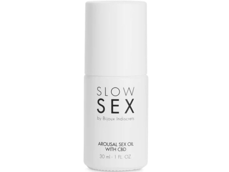 BIJOUX - SLOW SEX SEXUAL MASSAGE OIL WITH CBD 30 ML