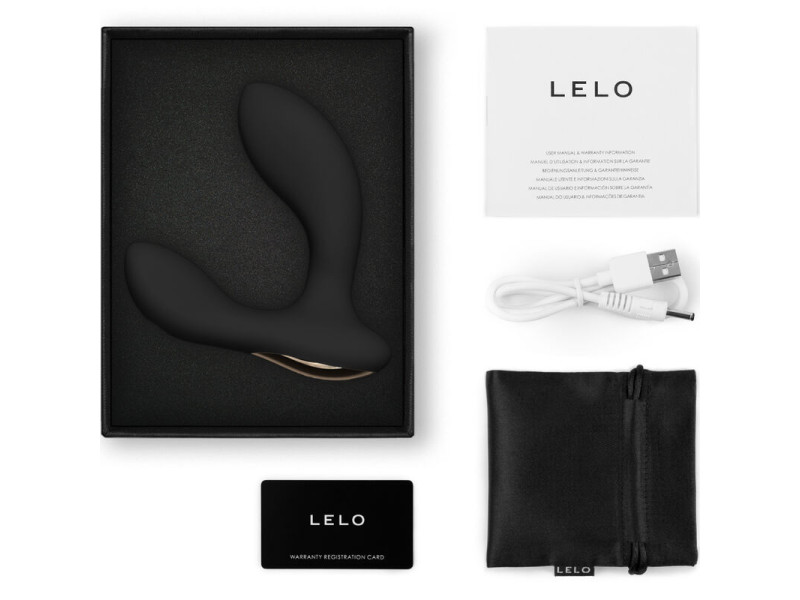 LELO - HUGO 2 BLACK PROSTATE MASSAGER