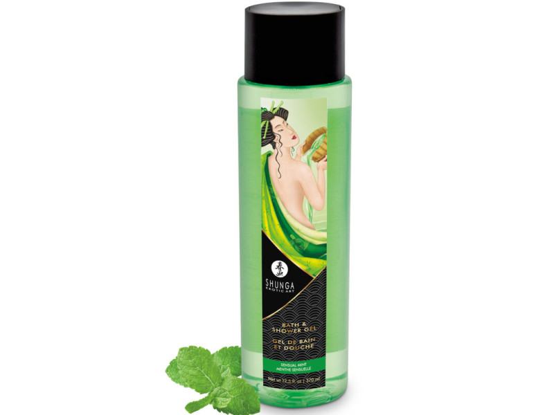 SHUNGA - BATH & SHOWER GEL SENSUAL MINT 370 ML