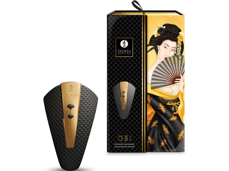 SHUNGA - OBI INTIMATE MASSAGER BLACK