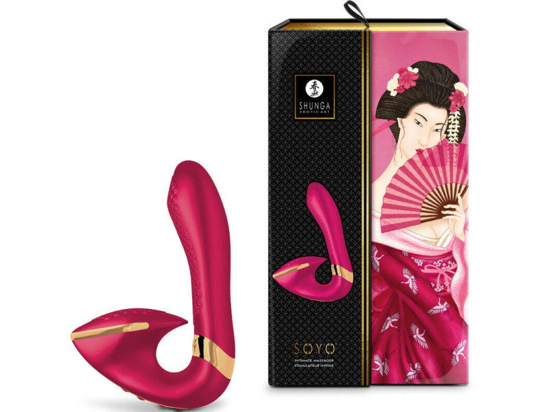 SHUNGA - SOYO INTIMATE MASSAGER FUCHSIA