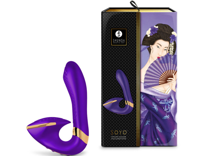 SHUNGA - SOYO INTIMATE MASSAGER VIOLET