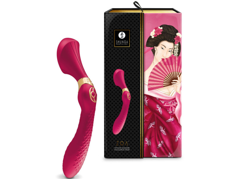 SHUNGA - ZOA INTIMATE MASSAGER FUCHSIA