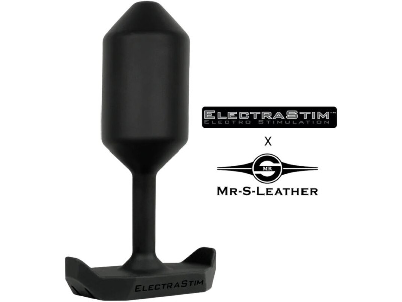 ELECTRASTIM - ELECTRO PLUG ANAL MR-S-LEATHER