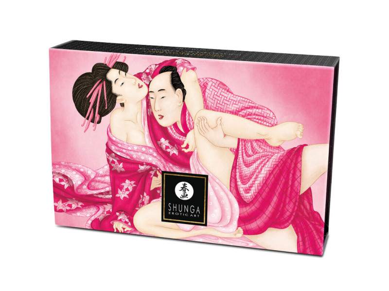 SHUNGA - EDIBLE MASSAGE POWDER KIT RASPBERRY