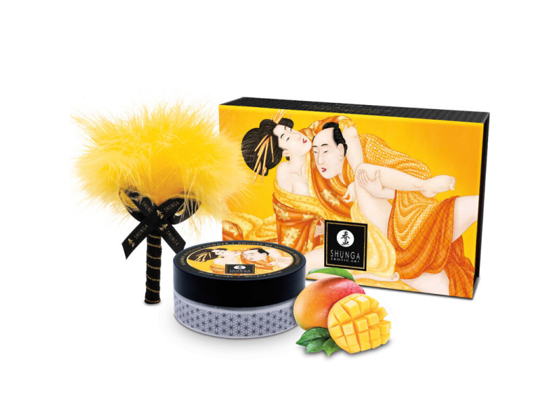 SHUNGA - EDIBLE MASSAGE POWDER KIT MANGO