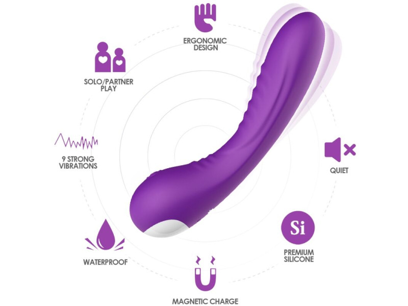 ARMONY - LEGEND VIBRATOR SILICONE PURPLE