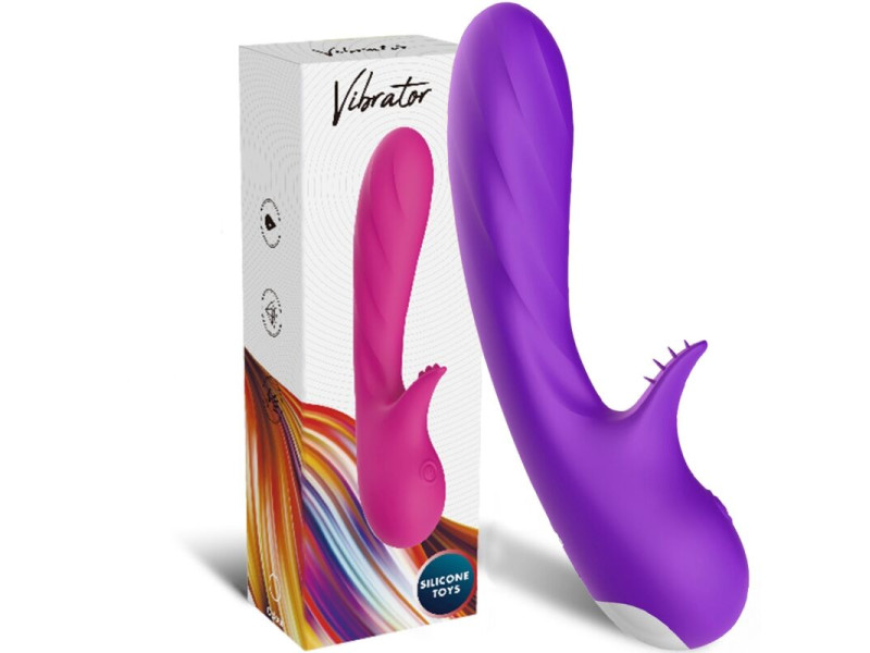 ARMONY - ROMANCE VIBRATOR WITH STIMULATOR PURPLE