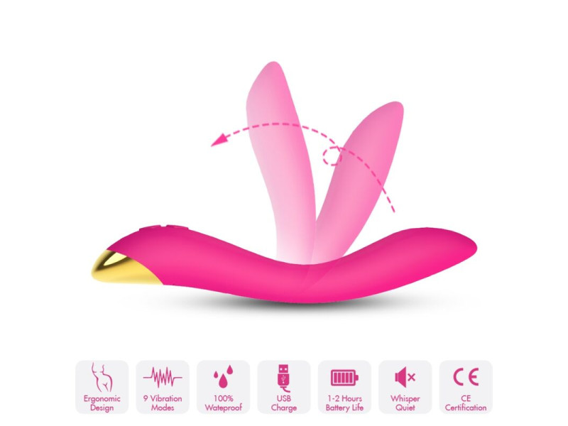 ARMONY - FLAMINGO VIBRATOR MULTIPOSITION FUCHSIA