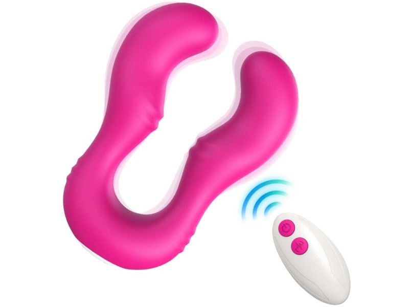 ARMONY - SERAPH VIBRATOR DOUBLE REMOTE CONTROL FUCHSIA