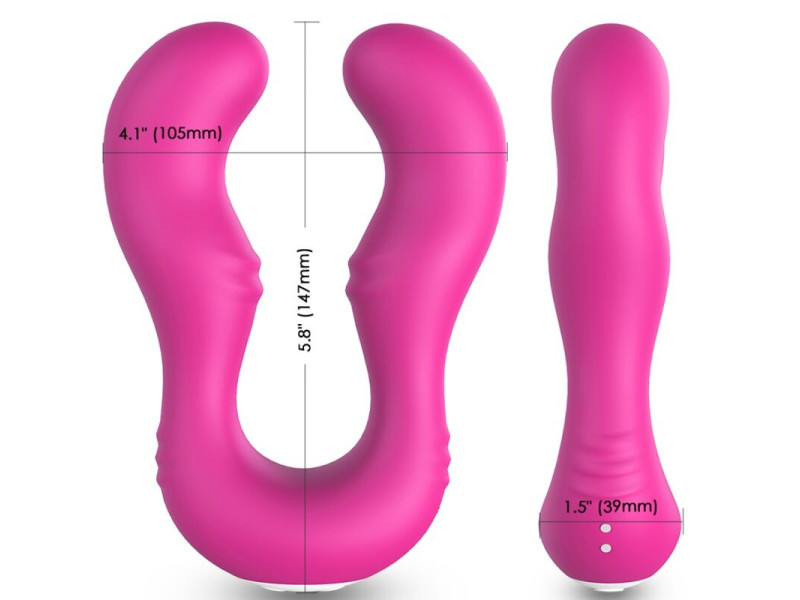 ARMONY - SERAPH VIBRATOR DOUBLE REMOTE CONTROL FUCHSIA