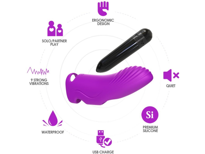 ARMONY - AURORA VIBRATOR FINGER FUCHSIA