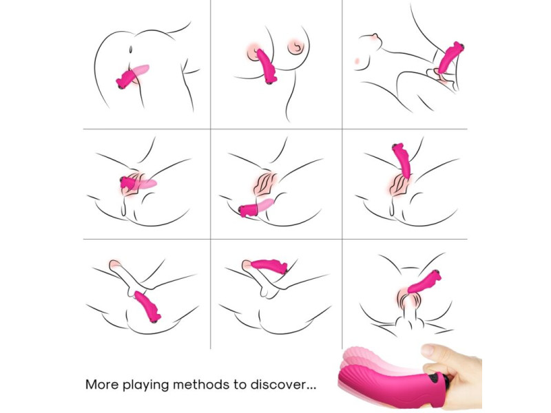 ARMONY - AURORA VIBRATOR FINGER FUCHSIA