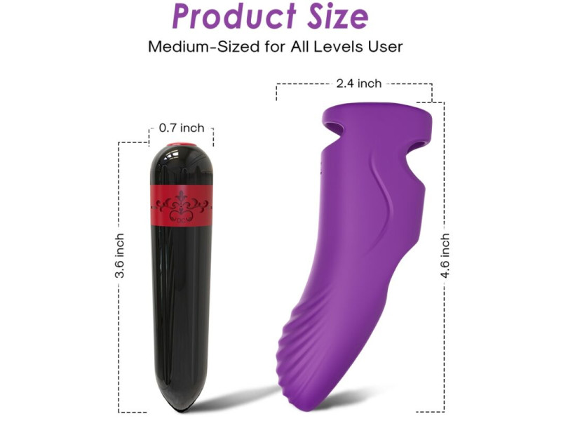 ARMONY - AURORA VIBRATOR FINGER PURPLE