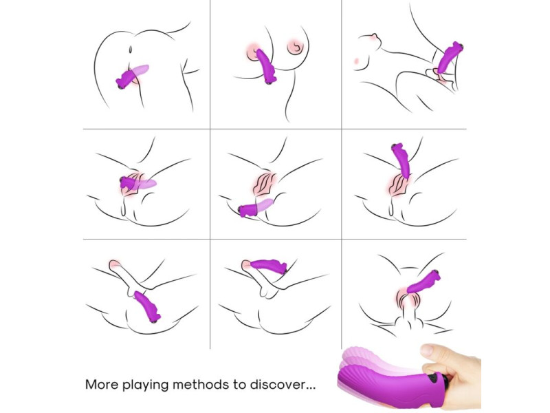 ARMONY - AURORA VIBRATOR FINGER PURPLE