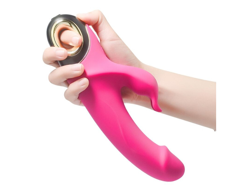 ARMONY - METEROR DILDO VIBRATOR RABBIT ROTATOR FUCHSIA