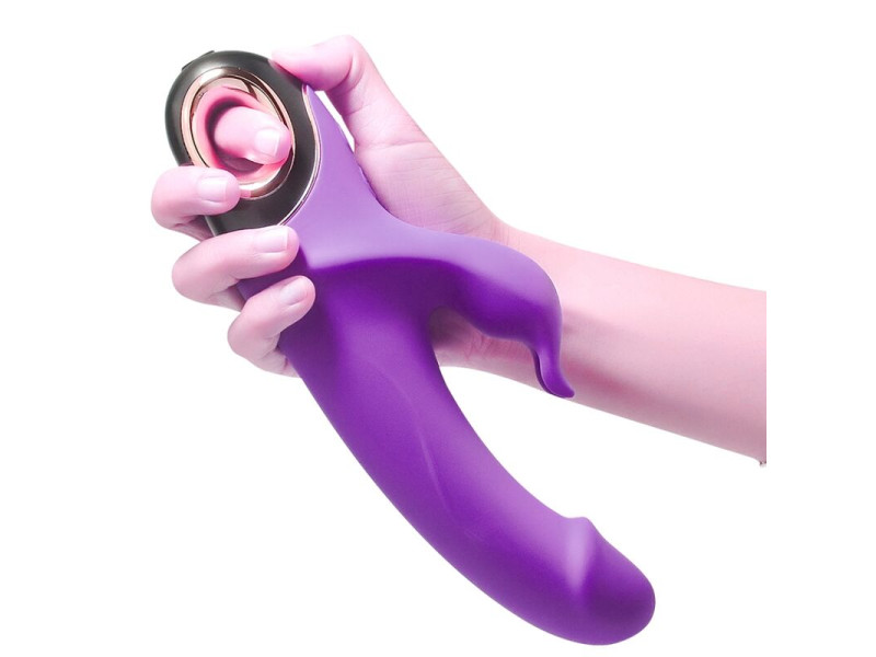 ARMONY - METEROR DILDO VIBRATOR RABBIT ROTATOR PURPLE