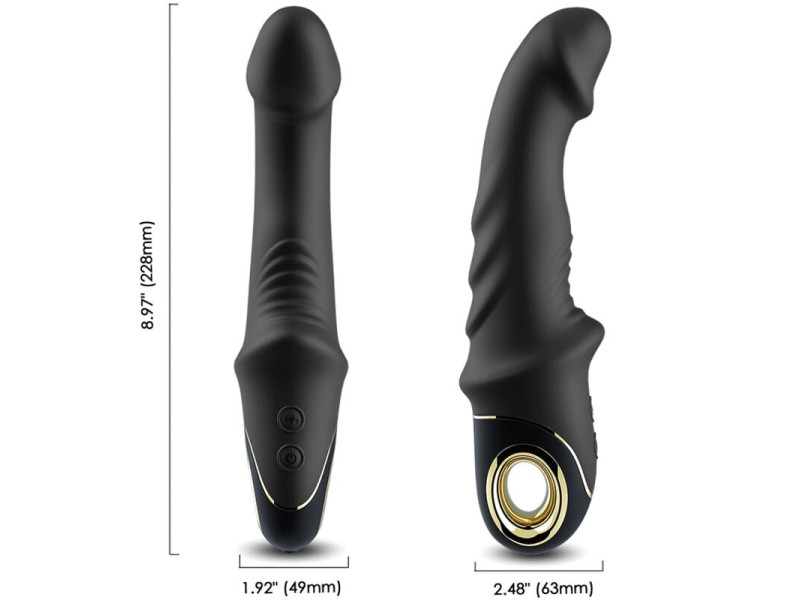 ARMONY - JOYBLADE DILDO VIBRATOR ROTATOR BLACK