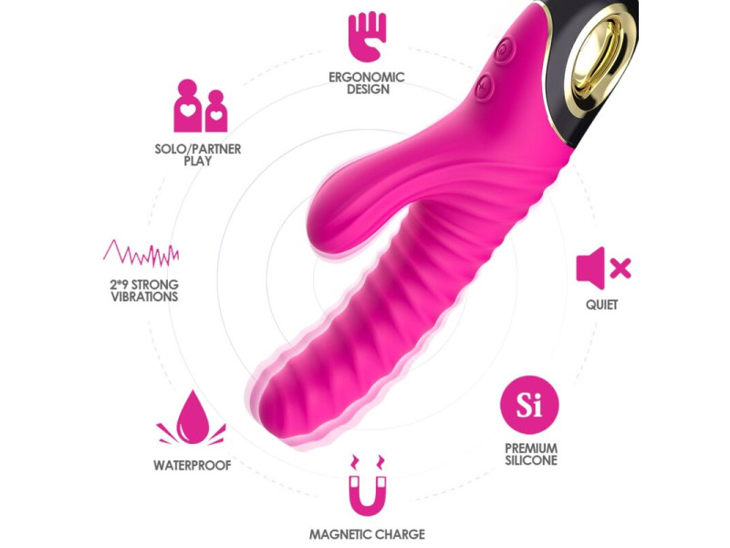 ARMONY - ETERNITY VIBRATOR SILICONE FUCHSIA