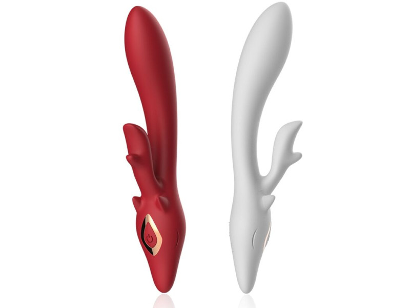 ARMONY - ELK VIBRATOR RABBIT CURVED RED