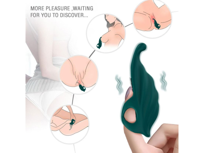 ARMONY - FINGER STIMULATOR & VIBRATOR GREEN