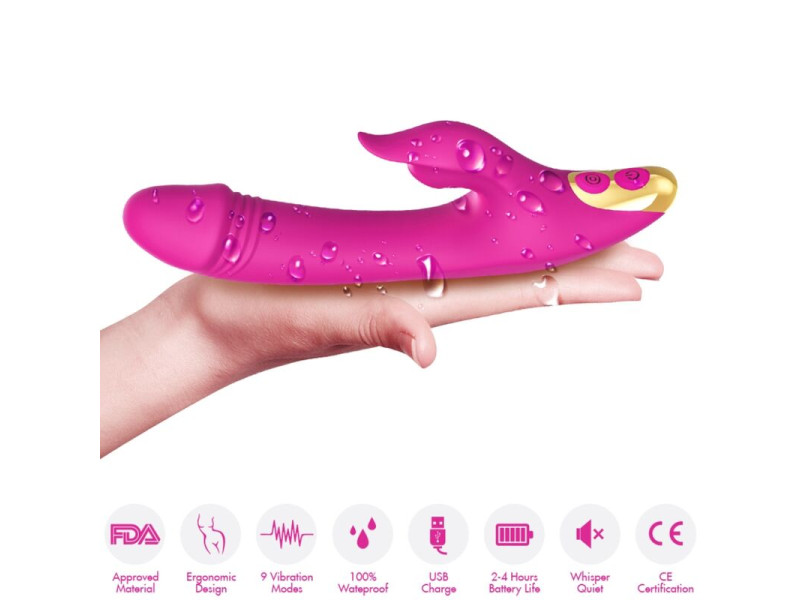 ARMONY - AMANT LICKING VIBRATING CLIT & G-SPOT FUCHSIA