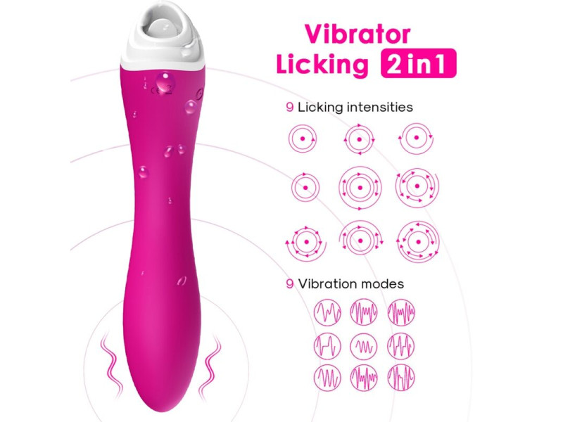 ARMONY - FAIRYLAND LICKING VIBRATING CLIT & VIBRATOR FUCISA