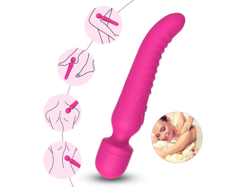 ARMONY - MISSION MASSAGER & VIBRATOR HEAT EFFECT FUCHSIA