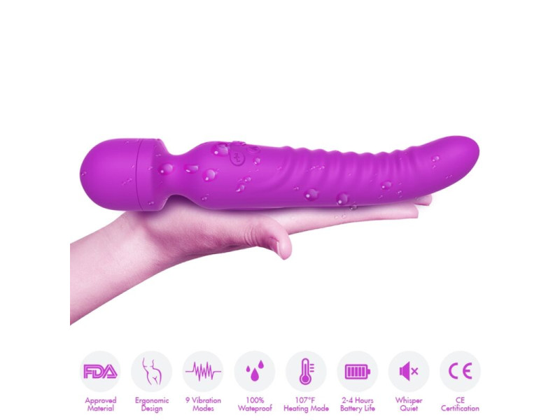 ARMONY - MISSION MASSAGER & VIBRATOR HEAT EFFECT PURPLE