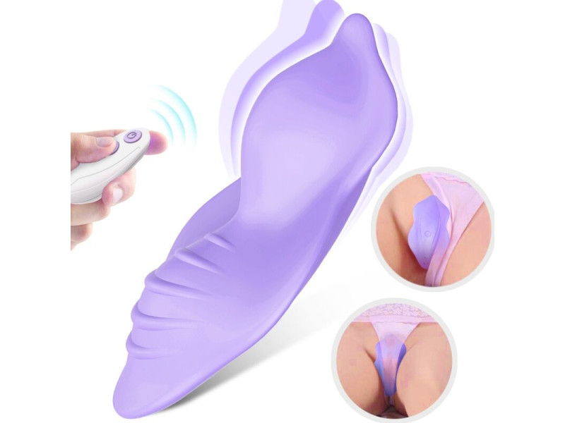 ARMONY - WHISPER WEARABLE PANTIES VIBRATOR REMOTE CONTROL PURPLE