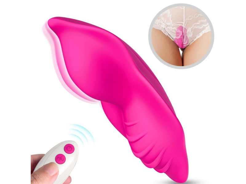 ARMONY - WHISPER WEARABLE PANTIES VIBRATOR REMOTE CONTROL FUCHSIA