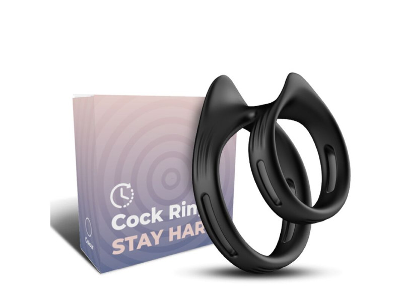 ARMONY - DUALRING DOUBLE ELASTIC RING BLACK