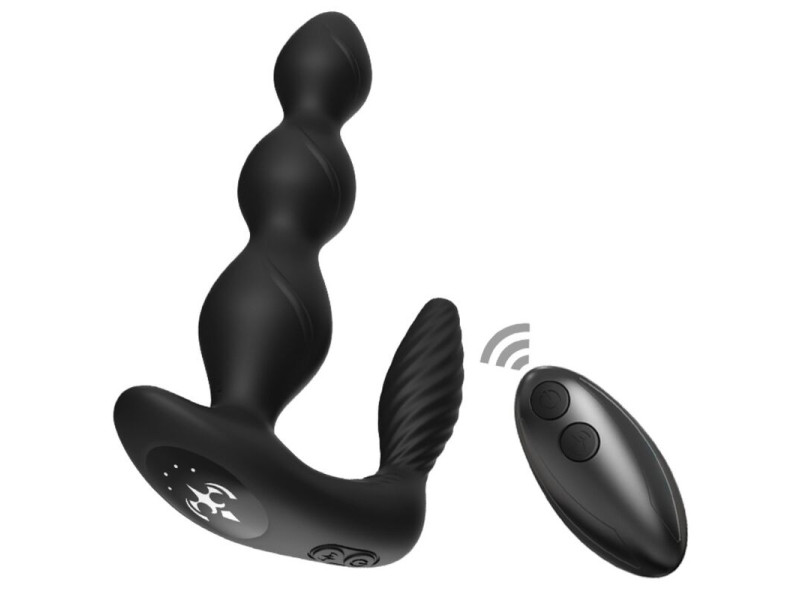 ARMONY - MANFUN VIBRATOR & STIMULATOR ANAL PLUG REMOTE CONTROL BLACK