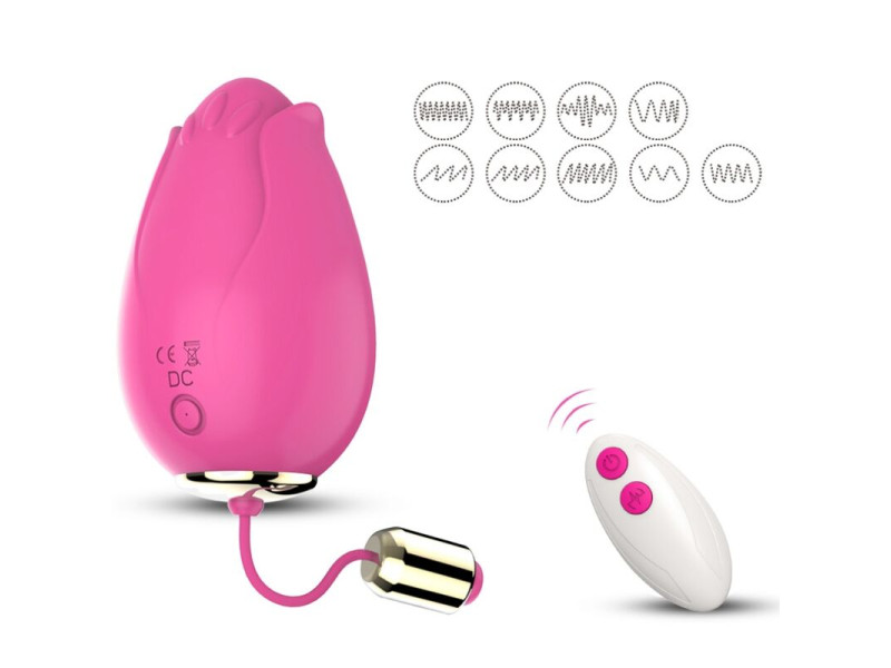 ARMONY - MANDALA EGG VIBRATOR G-SPOT REMOTE CONTROL FUCHSIA