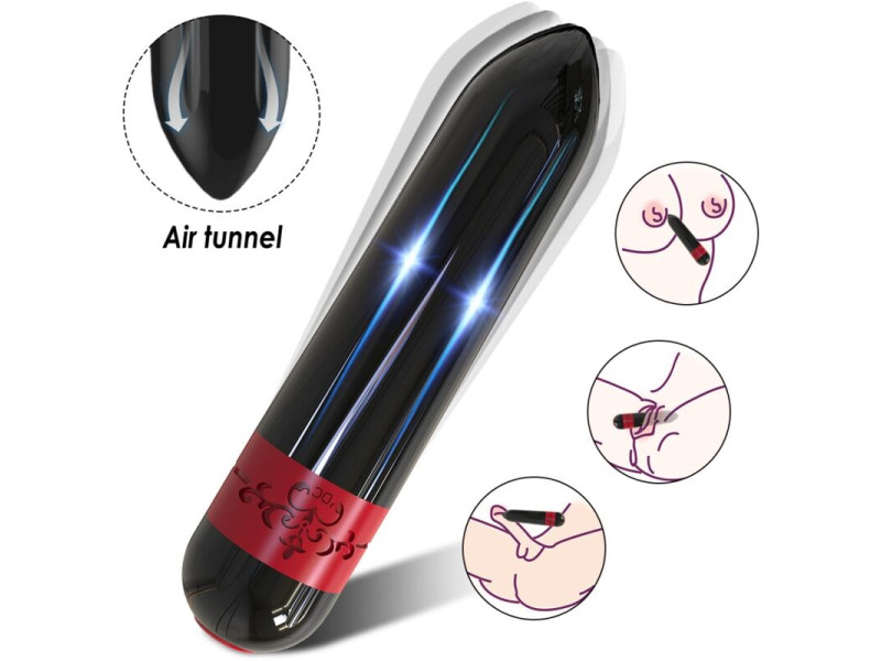 ARMONY - ROCKET VIBRATOR BULLET BLACK