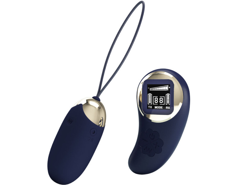 PRETTY LOVE - MINA VIBRATING EGG REMOTE CONTROL BLUE